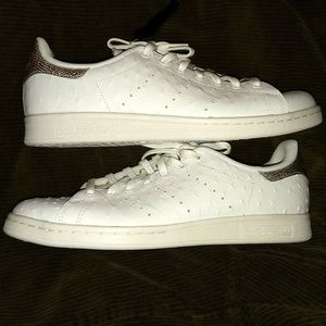 stan smith ostrich leather